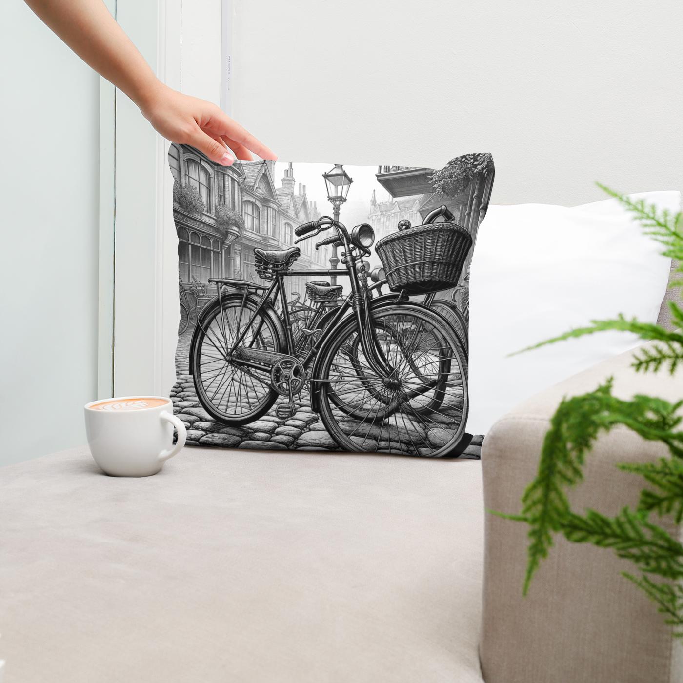 Cobblestone Memories Cotton Cushion