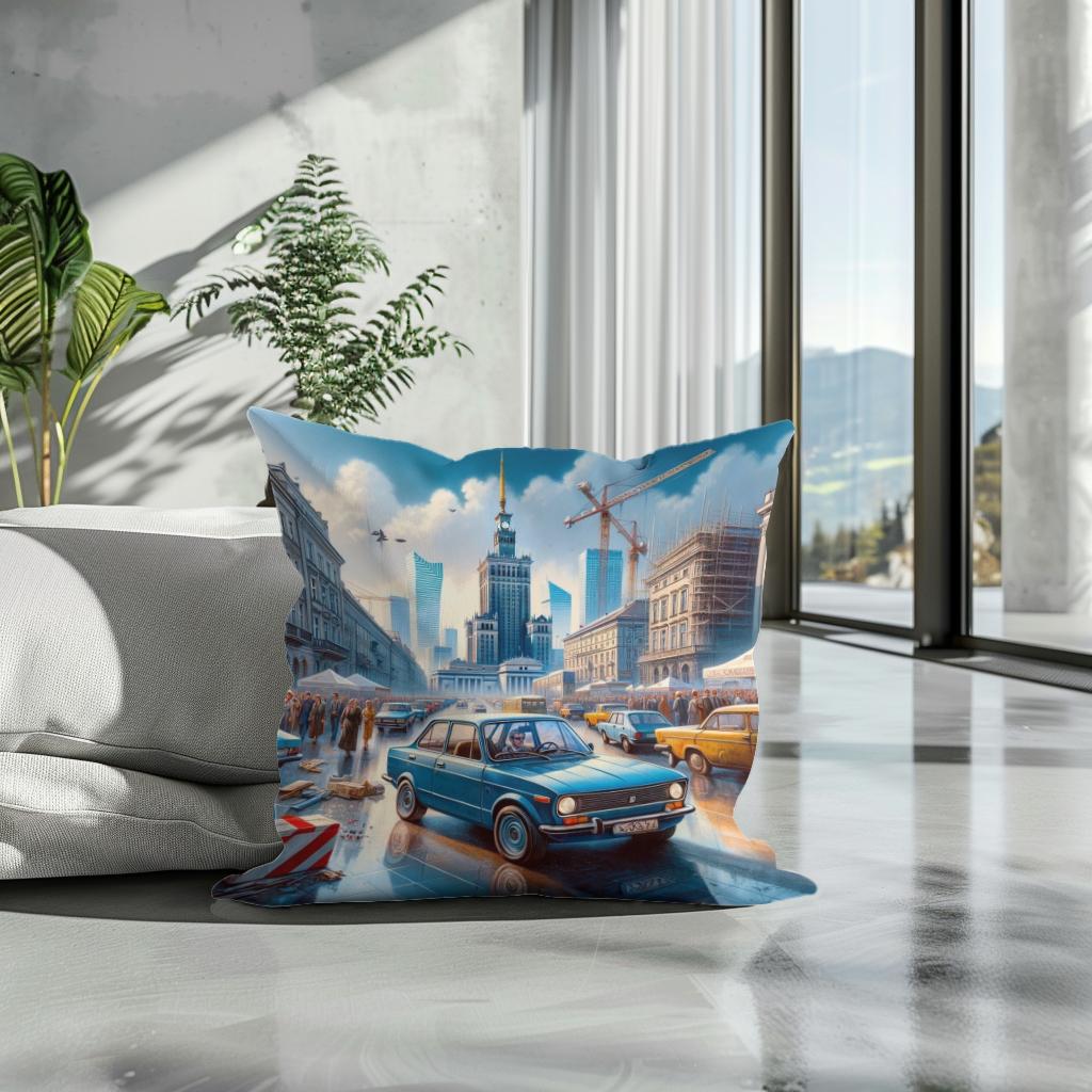 Warsaw Reimagined Cotton Cushion