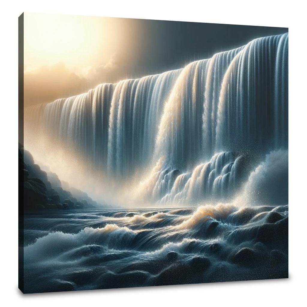 Majestic Waterfall Canvas