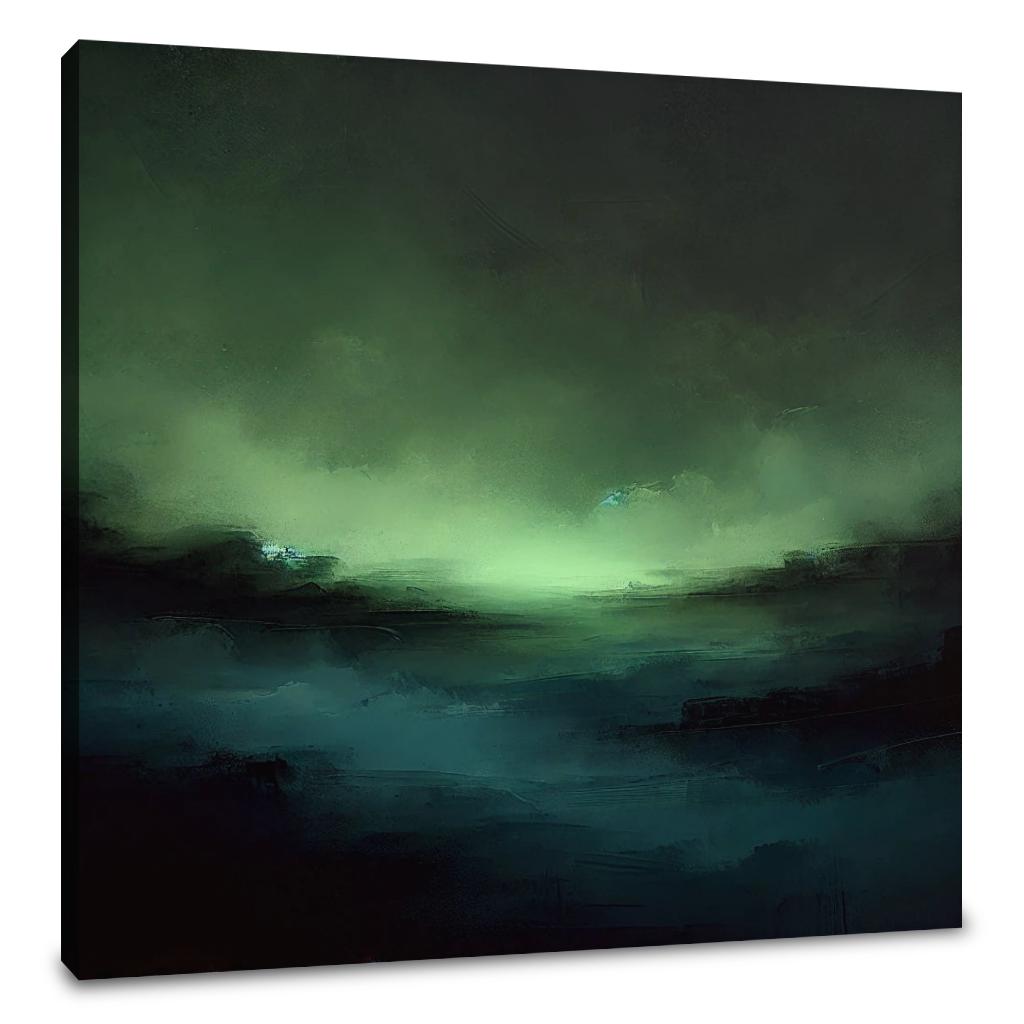 Ominous Horizon Depths Canvas