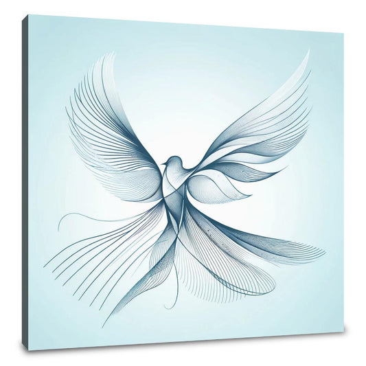Elegant Flight Canvas