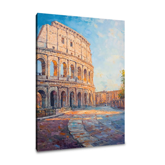 Timeless Majesty of the Colosseum Canvas