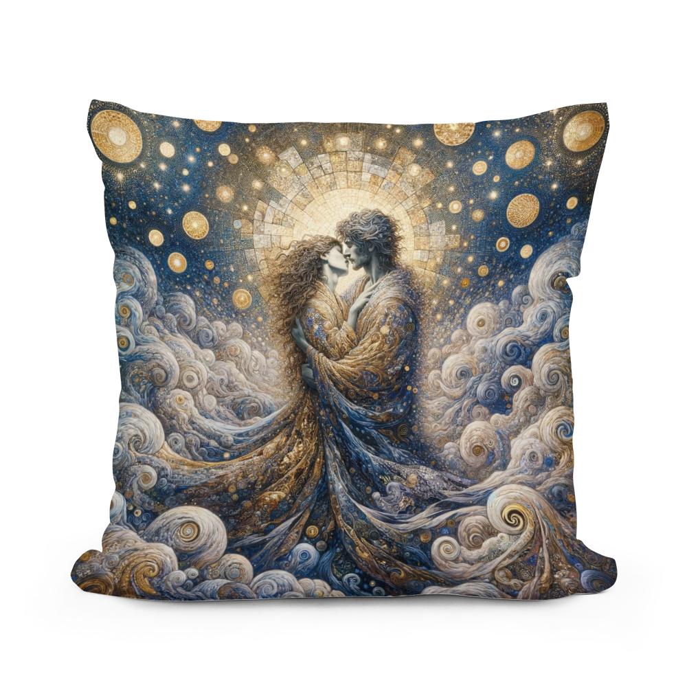 Starry Embrace Cotton Cushion