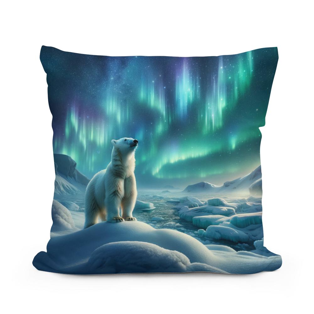 Arctic Majesty Cotton Cushion