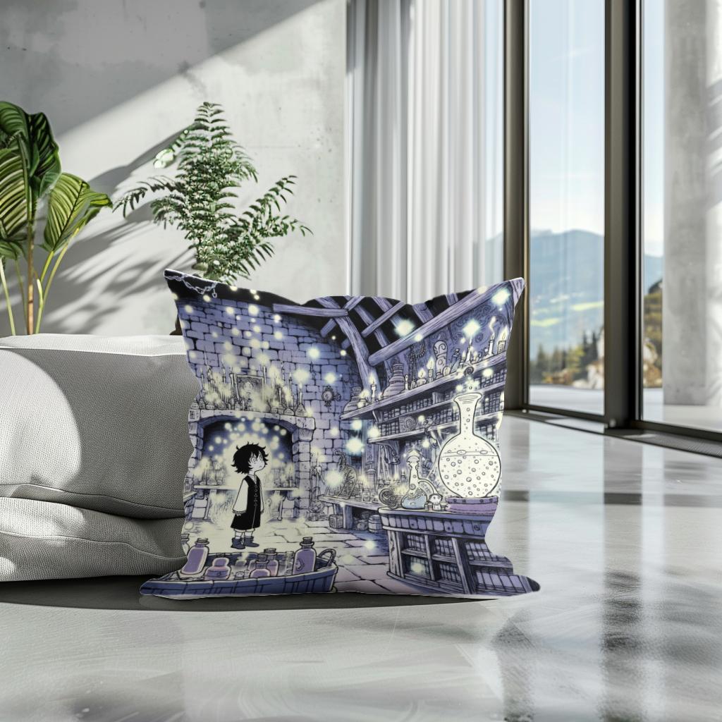 Alchemist's Enigma Cotton Cushion