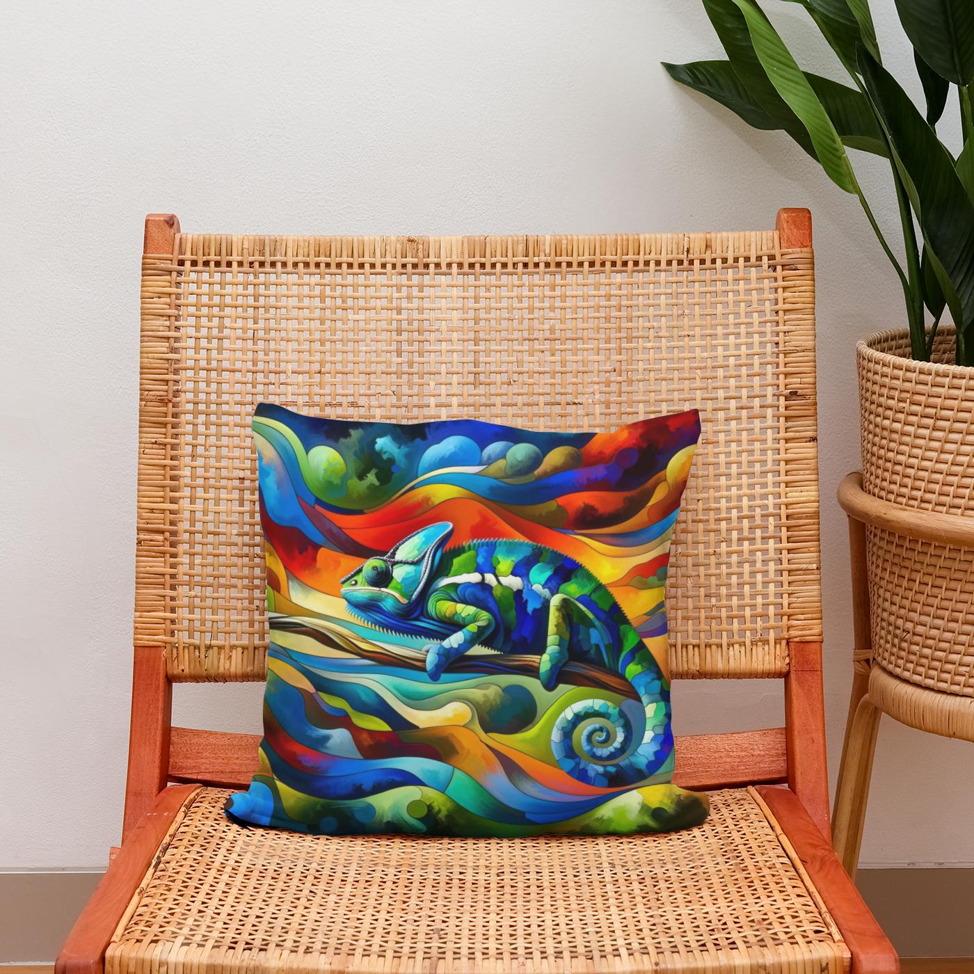 Chameleon Fusion Cotton Cushion