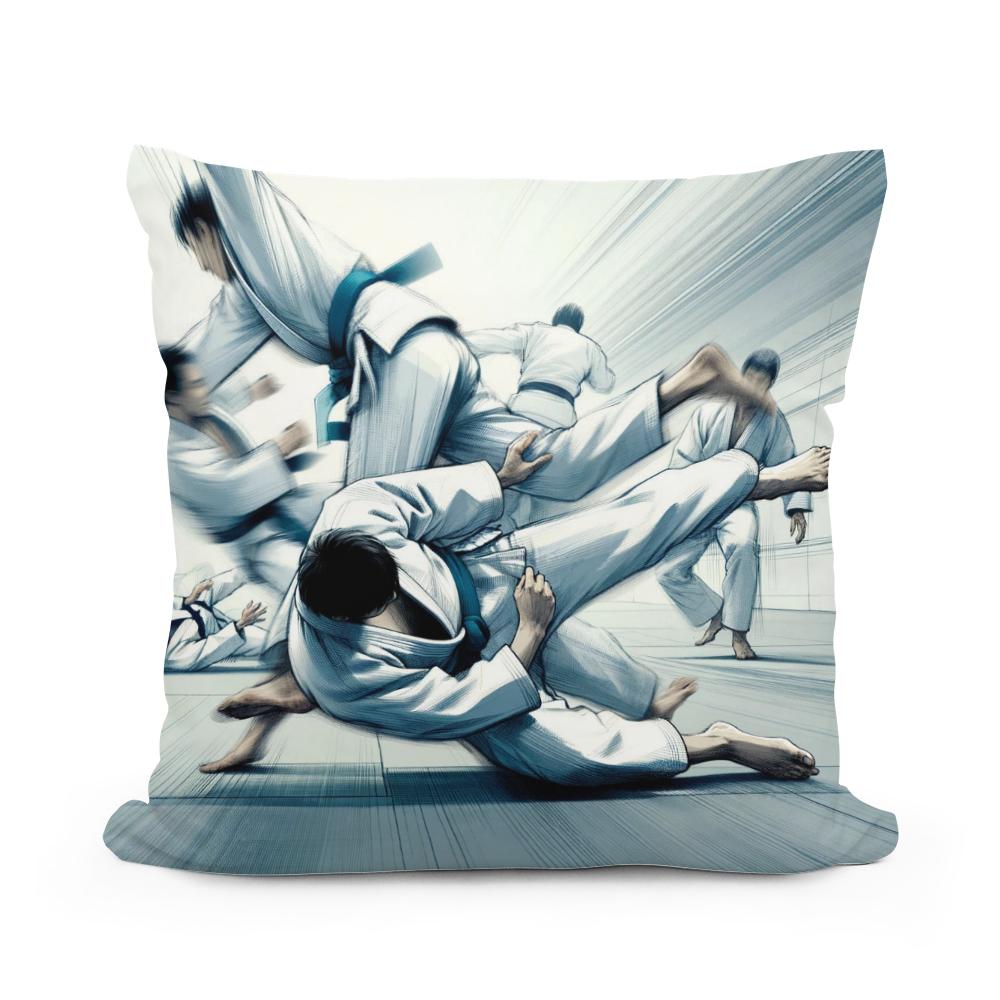 Judo Motion Cotton Cushion