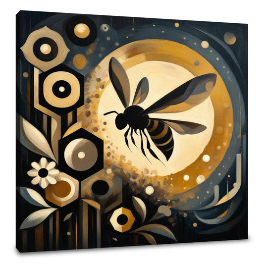 Epochs of Nectar Bee Canvas