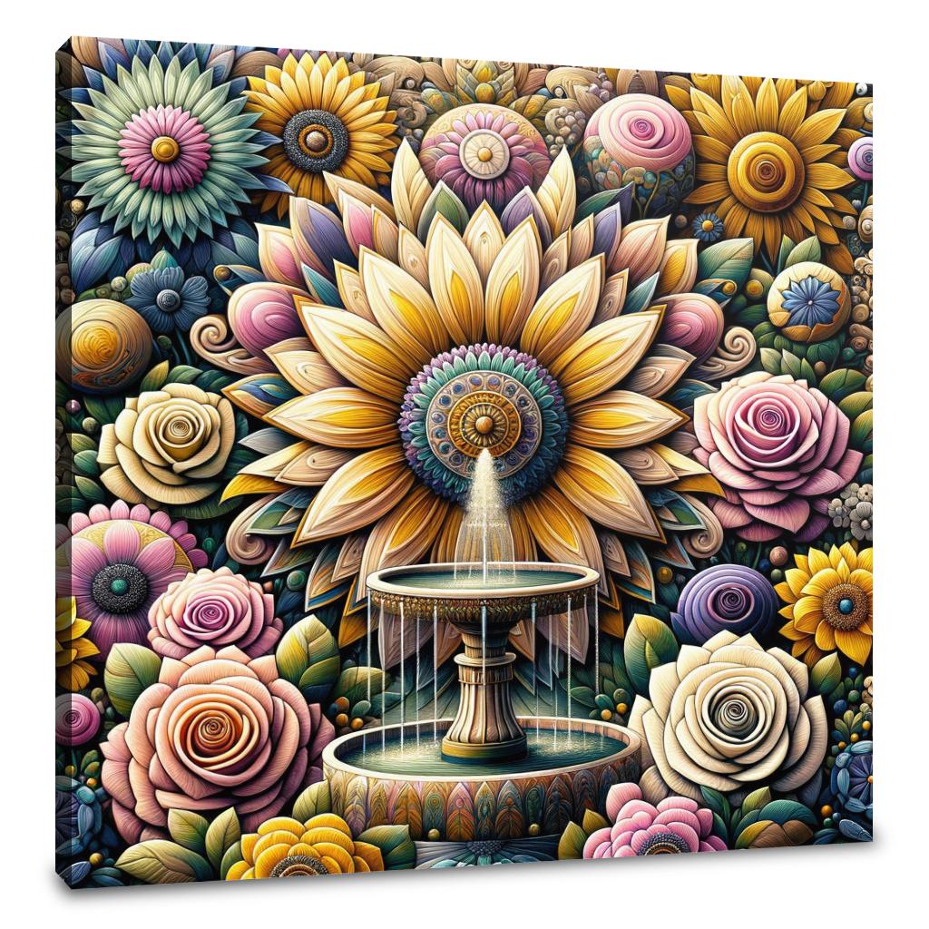 Blossom Tapestry Canvas
