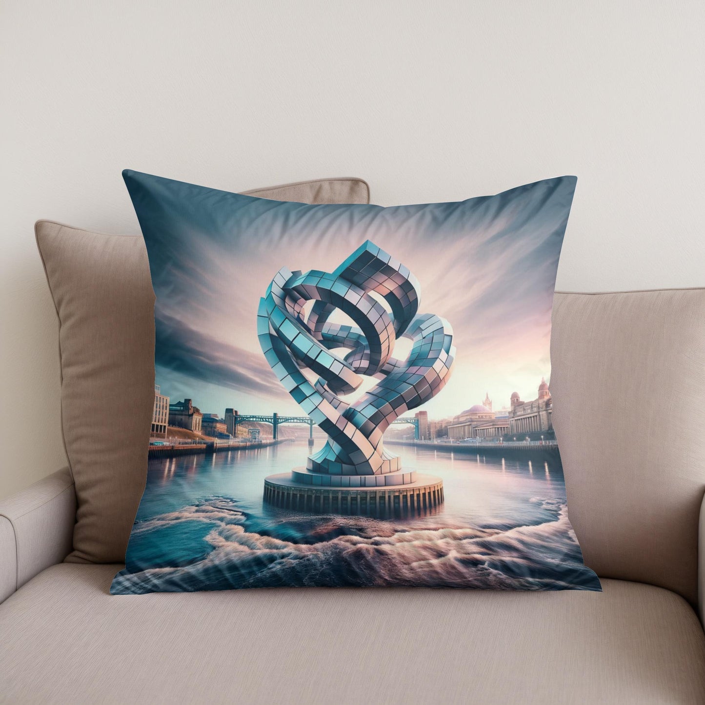 Newcastle Spirit Cotton Cushion