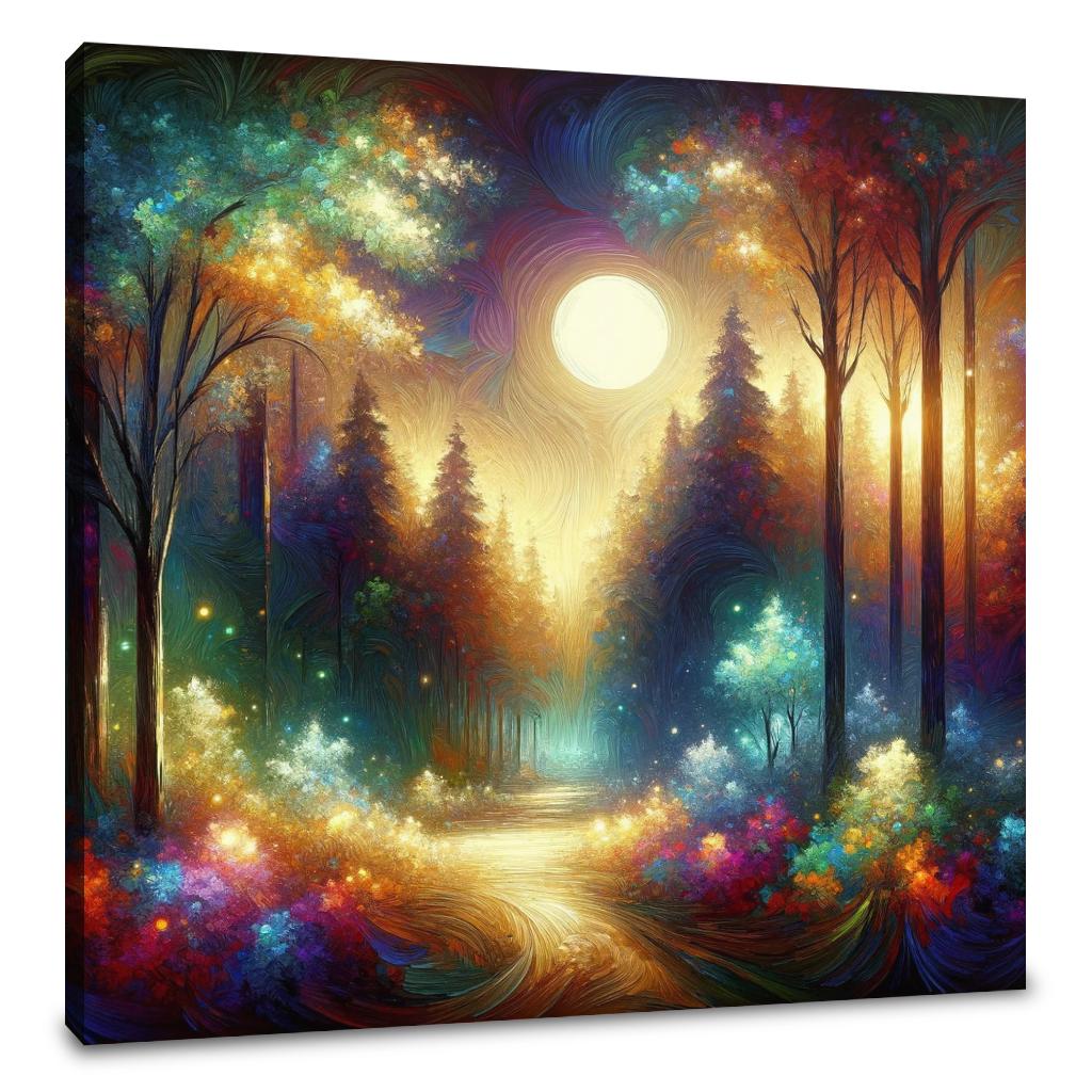 Moonlit Enchantment Canvas