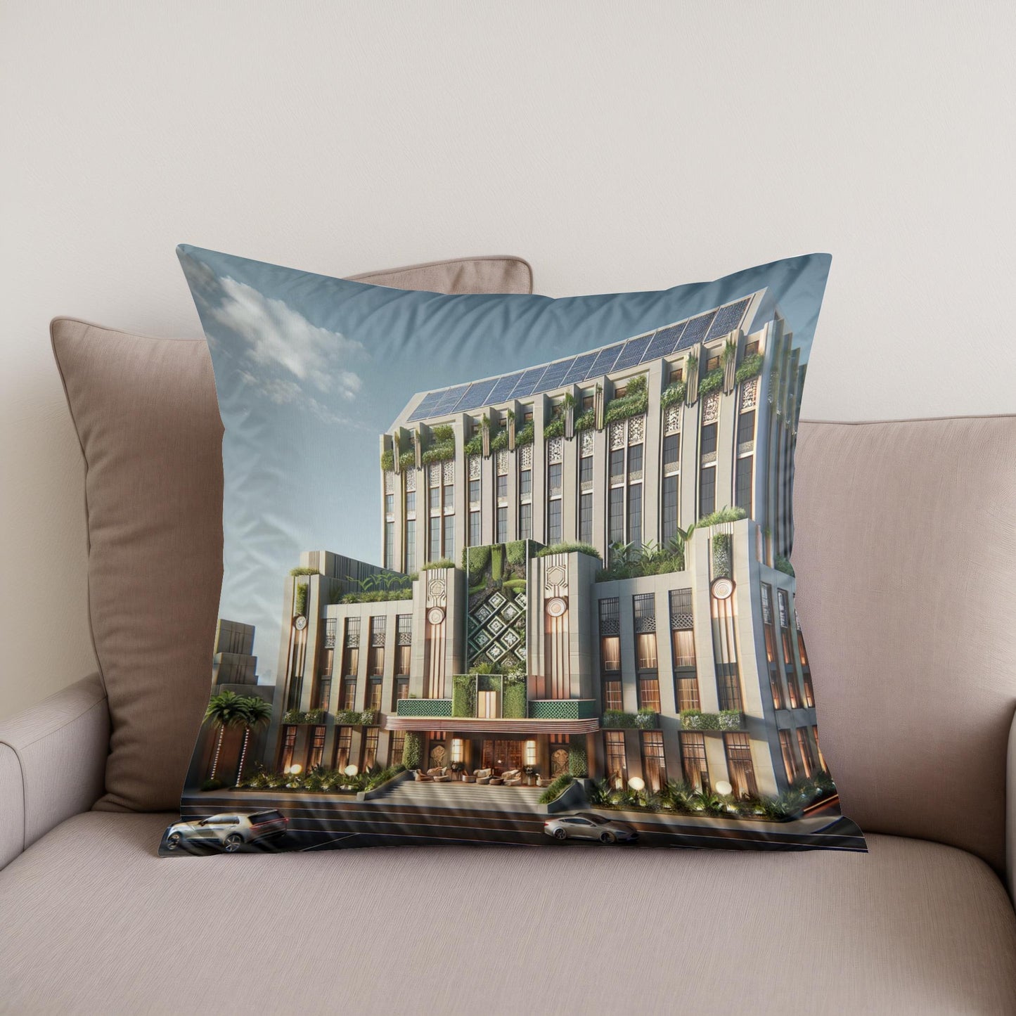 Eco-Deco Grandeur Cotton Cushion