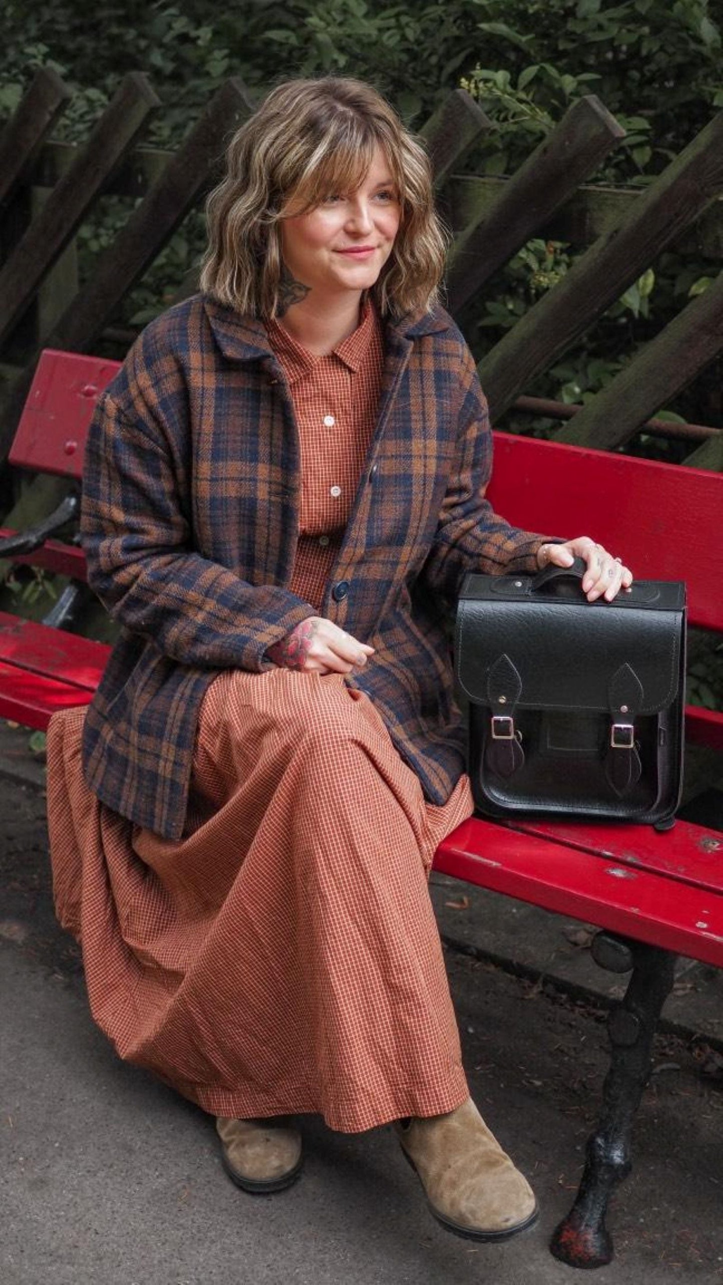 Handmade Leather City Backpack - Black Executive