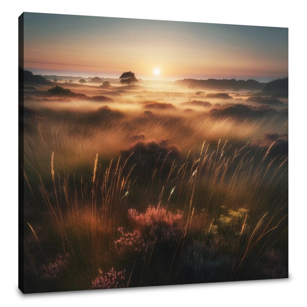 Golden Meadow Canvas