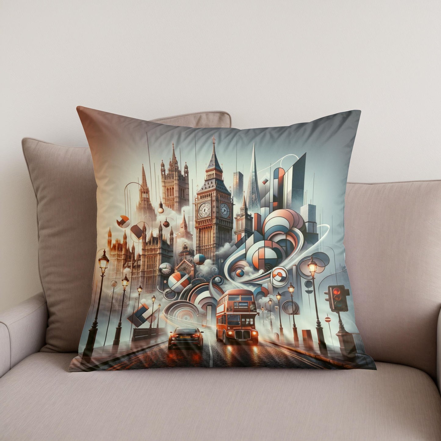 Timeless London Fusion Cotton Cushion