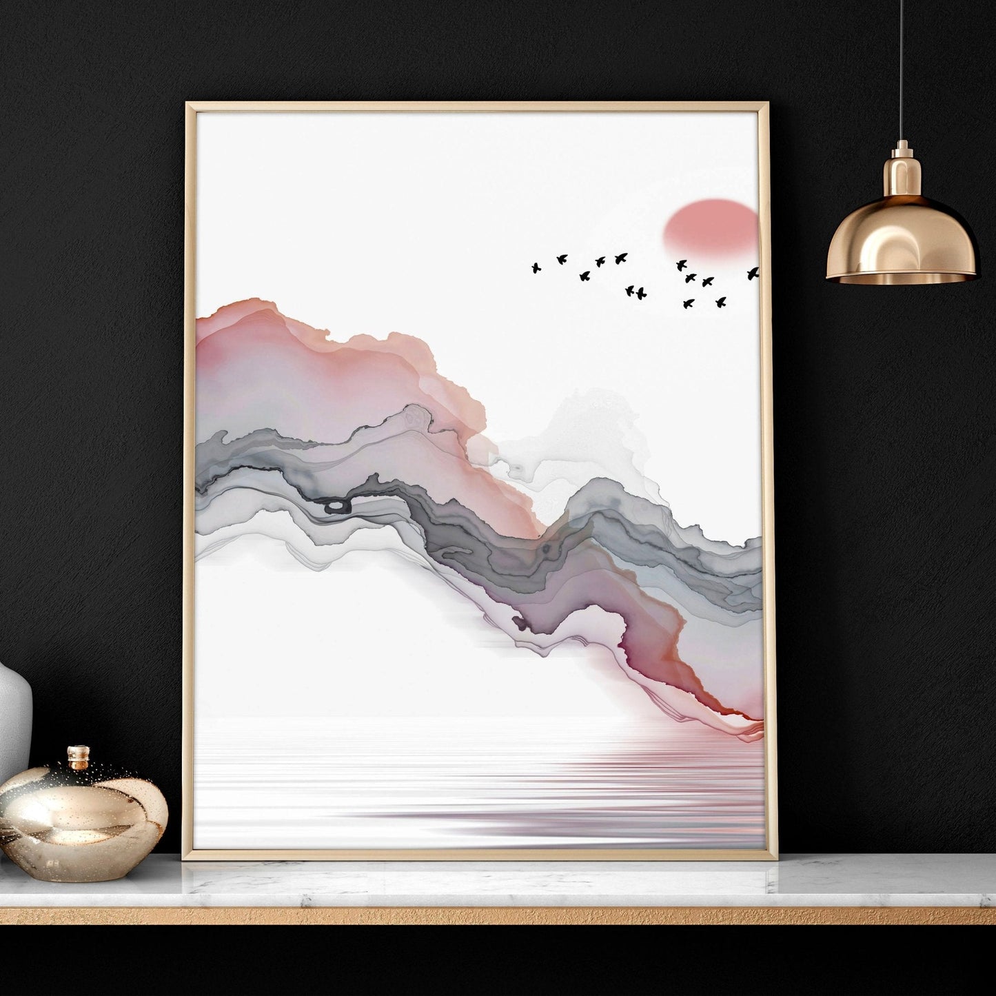 Zen Themed Room decor | set of 3 wall art prints