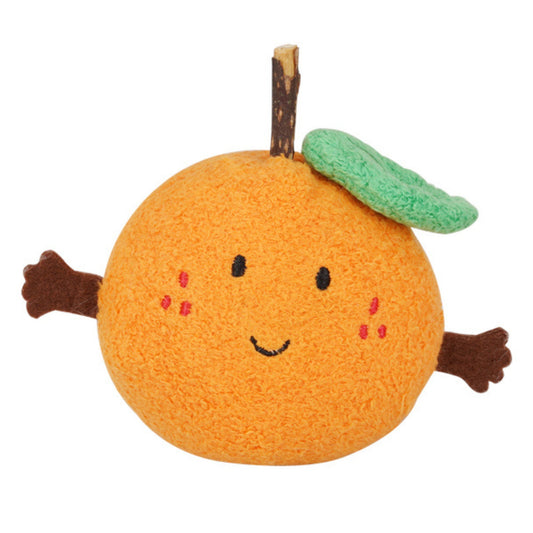 zeze Lucky Orange Cat Toy — Plush Orange with Silvervine Stick, Catnip & Valerian