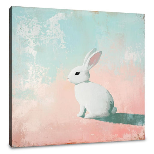 White Rabbit Serenity Canvas
