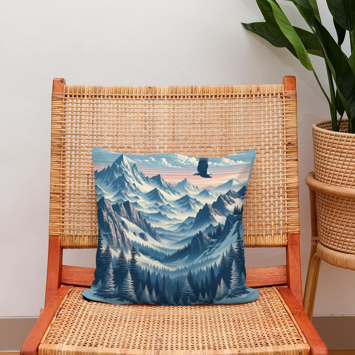 Dawn Summit Cotton Cushion