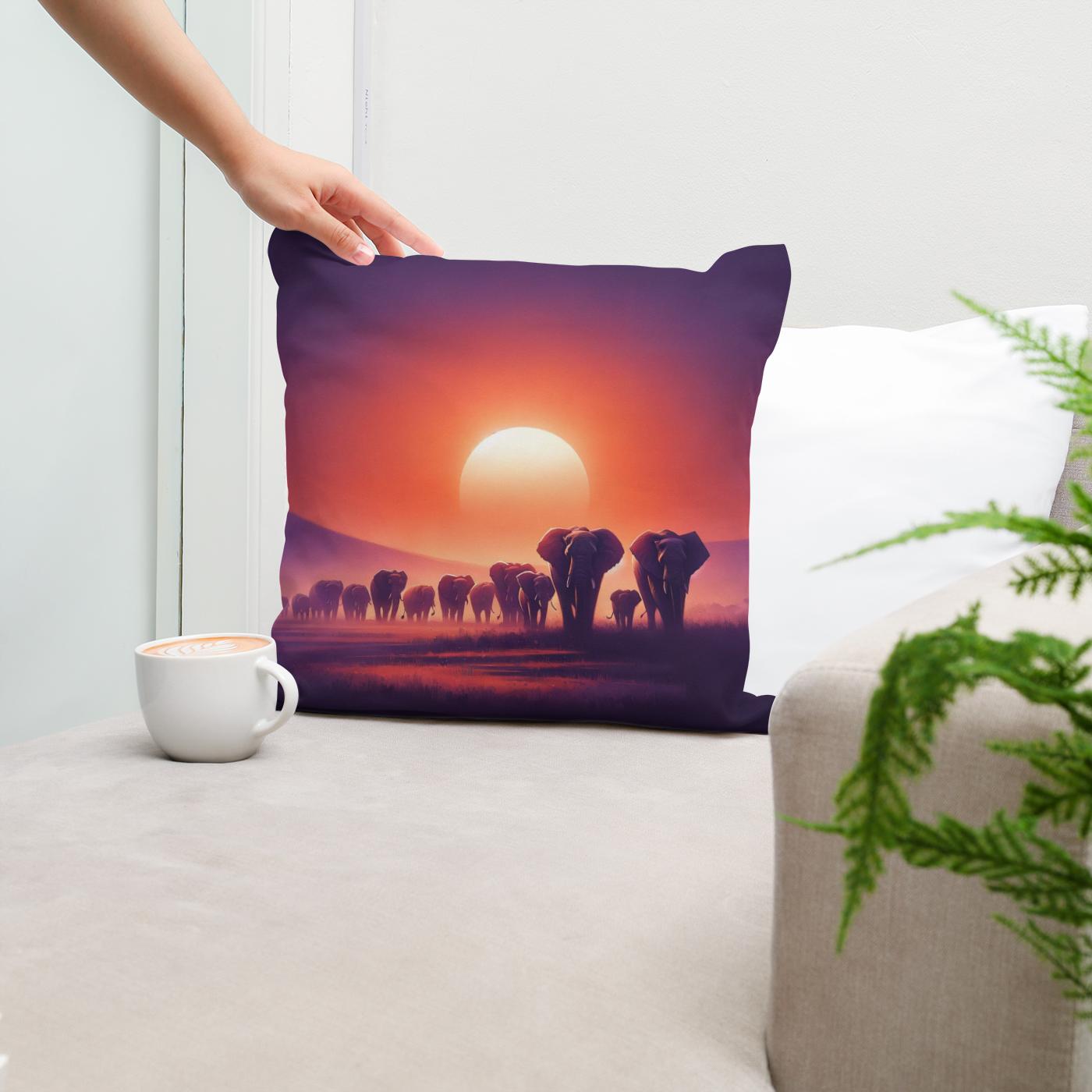 Savannah Sunset Cotton Cushion