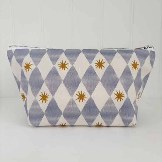 Nappy Wallet - Blue Harlequin