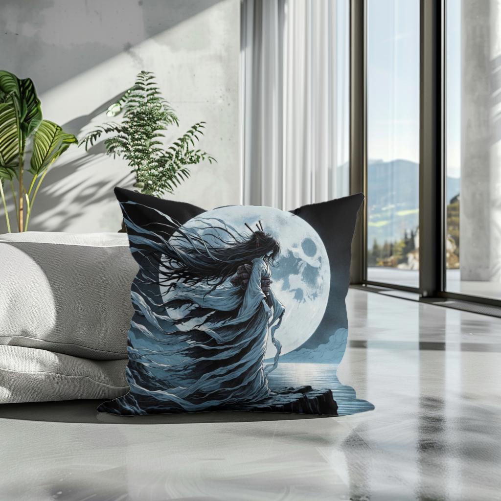 Cliffside Onryo Cotton Cushion
