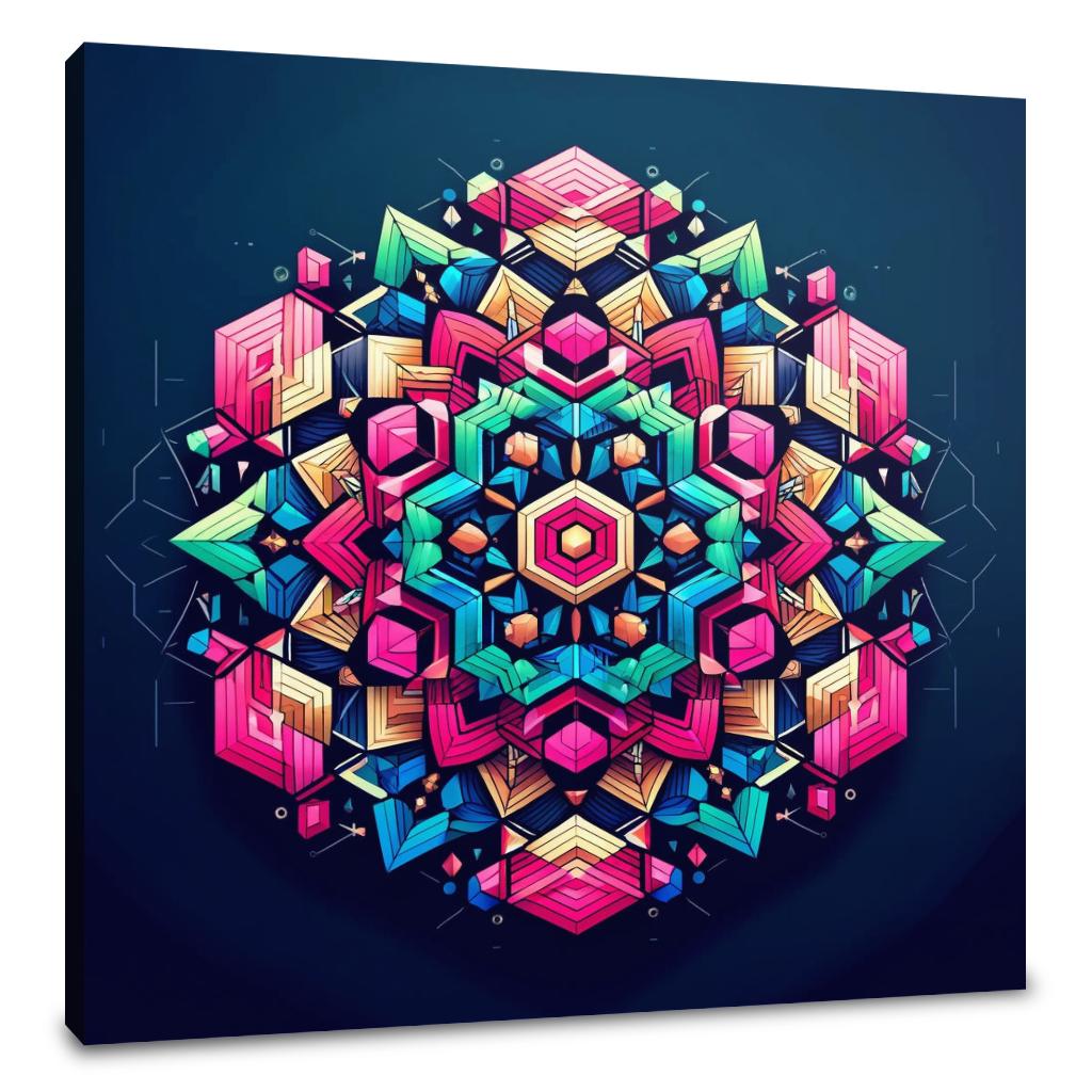 Dazzling Harmony Canvas