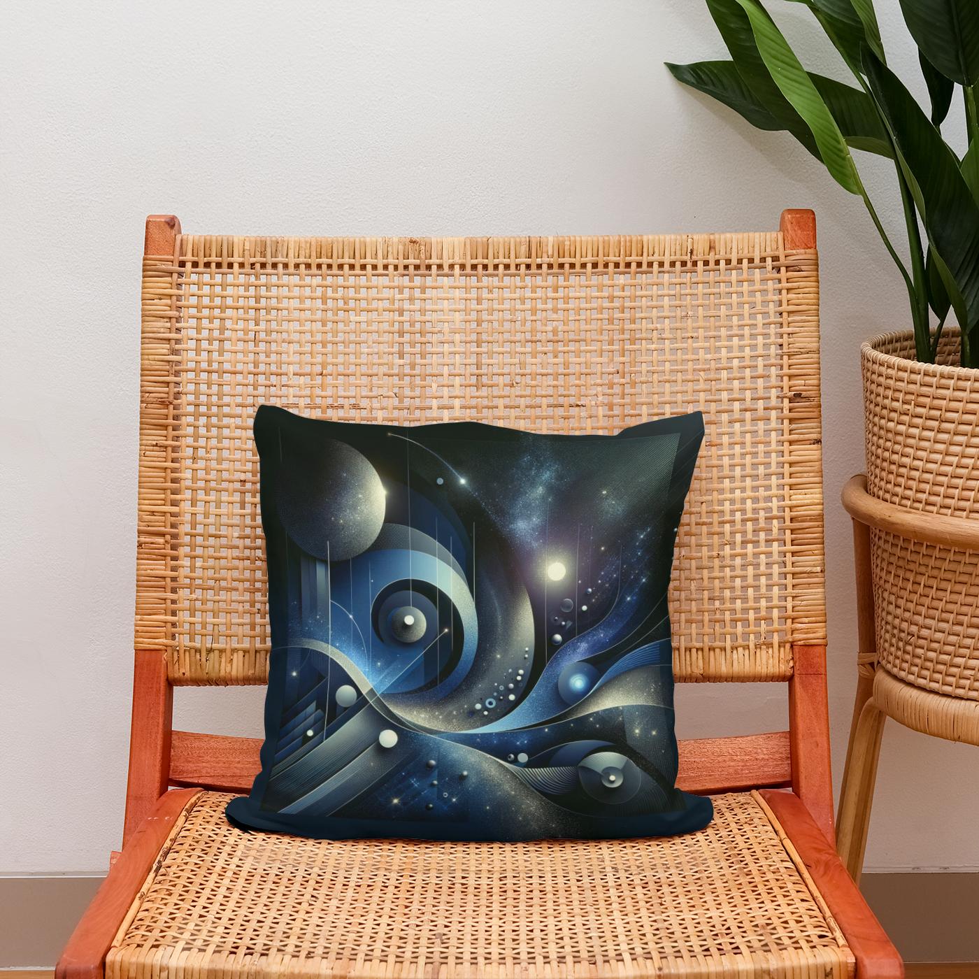 The Essence of Midnight Cotton Cushion