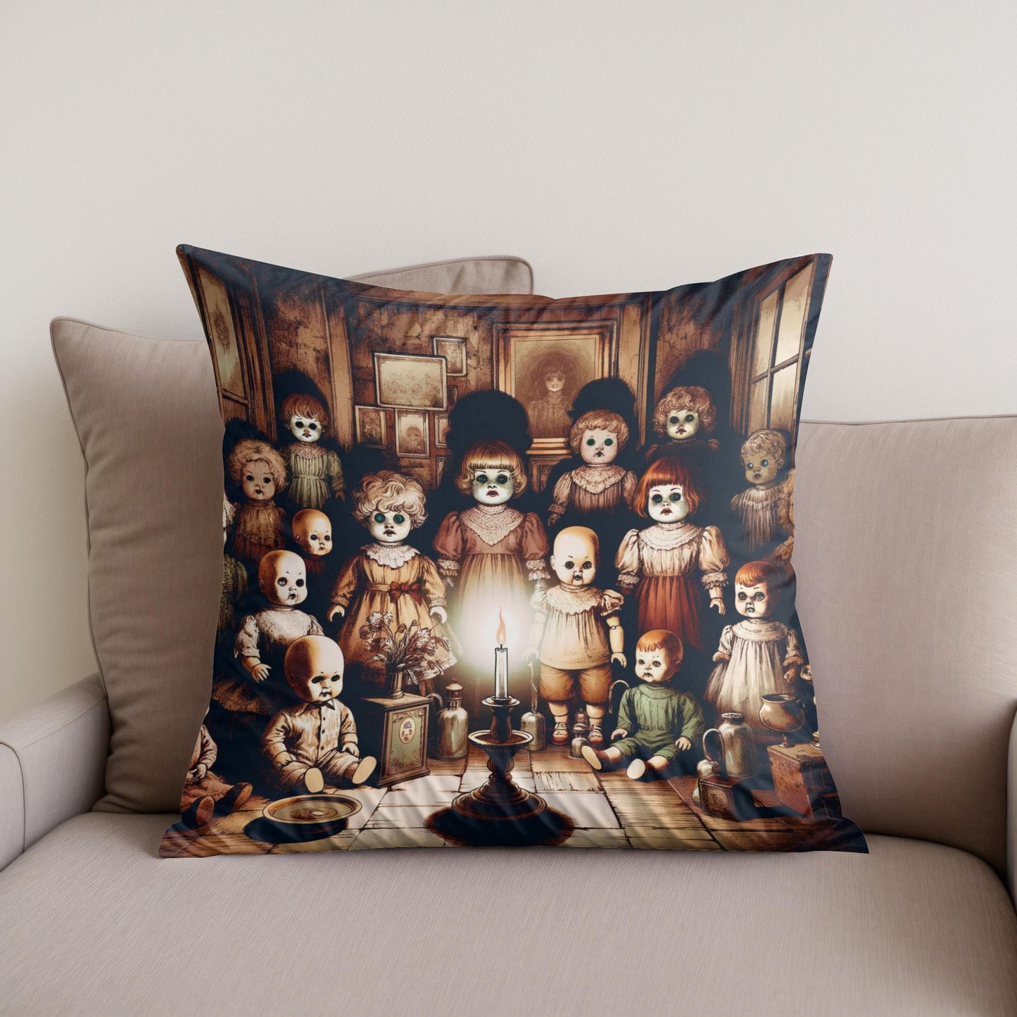 Requiem of the Doll Cotton Cushion