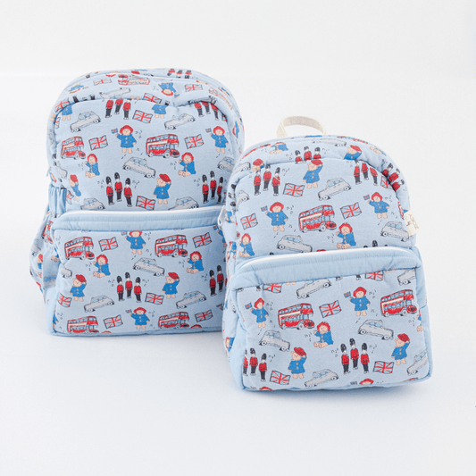 London Lane Personalised School Bag, Hand-Embroidered