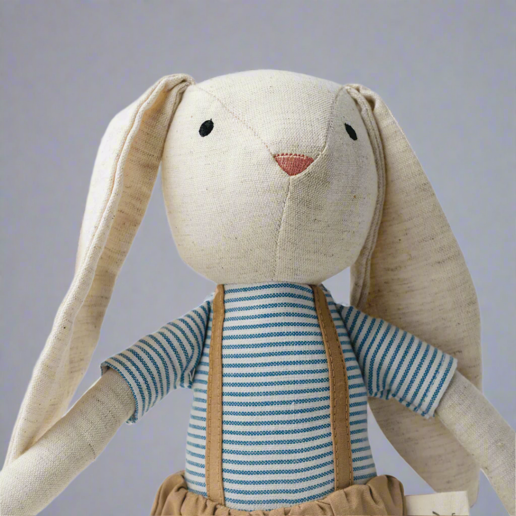 Jojo Bunny | Heirloom Cotton Keepsake Toy