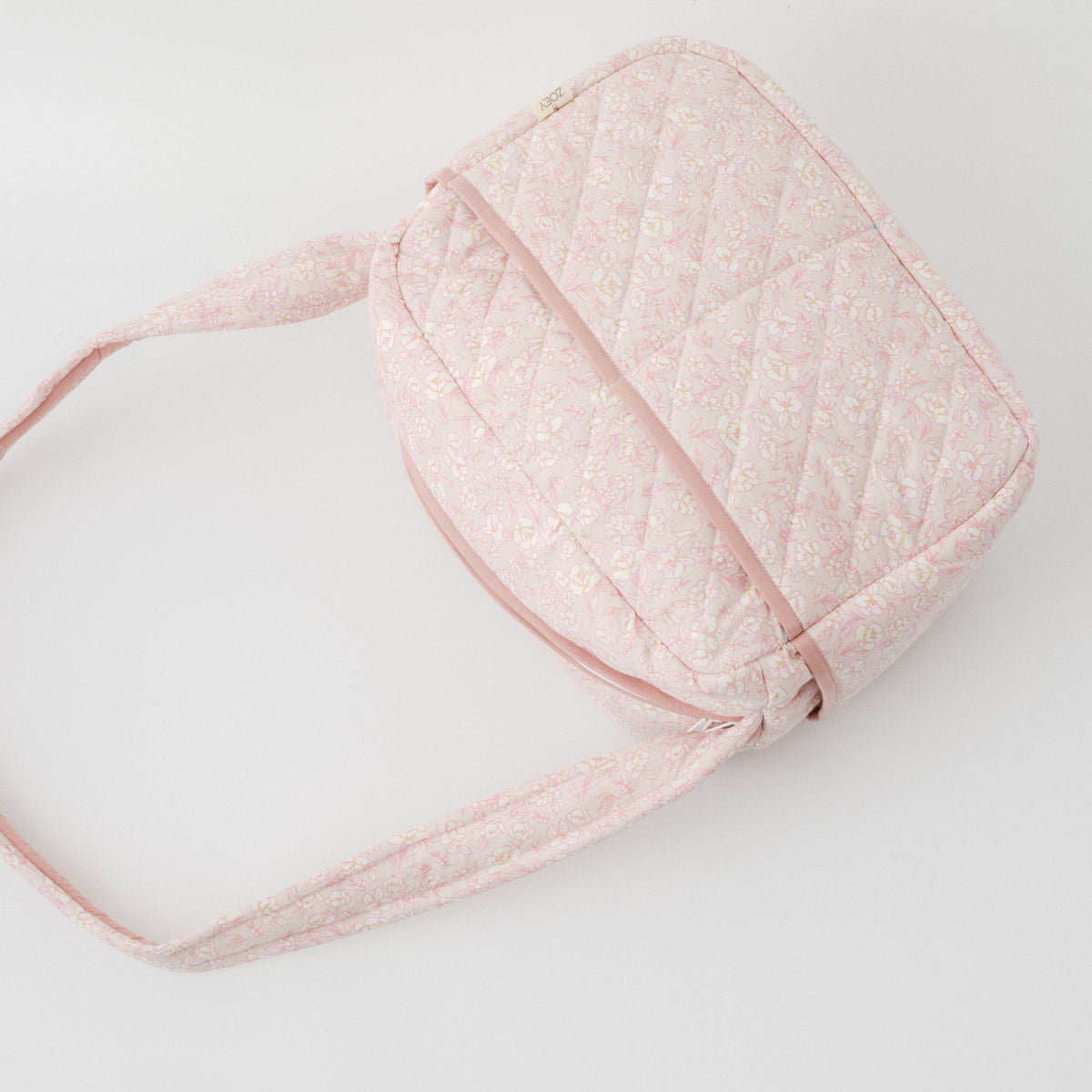 Sakura Blossom Nappy Bag (100% Cotton with diamond Quilting)