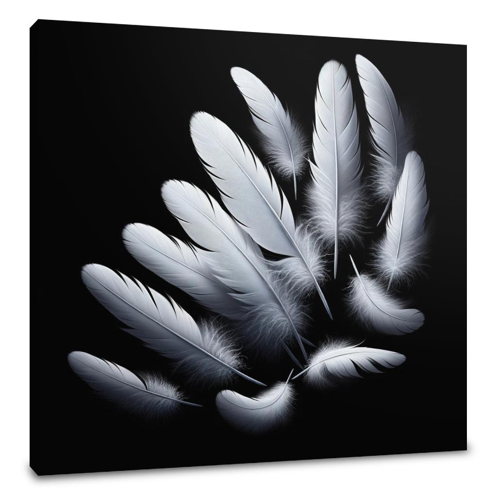 Feathered Serenity Canvas