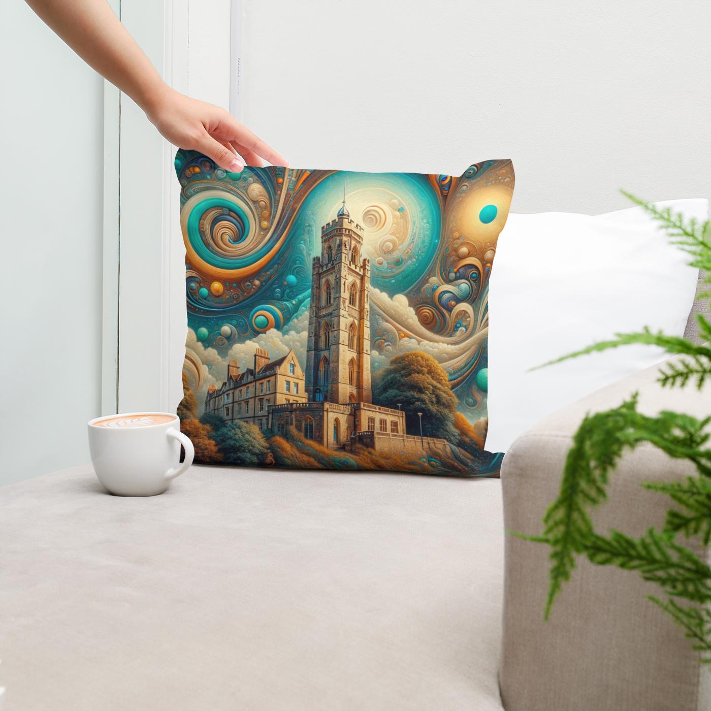 Bristol Tower Dreamscape Cotton Cushion
