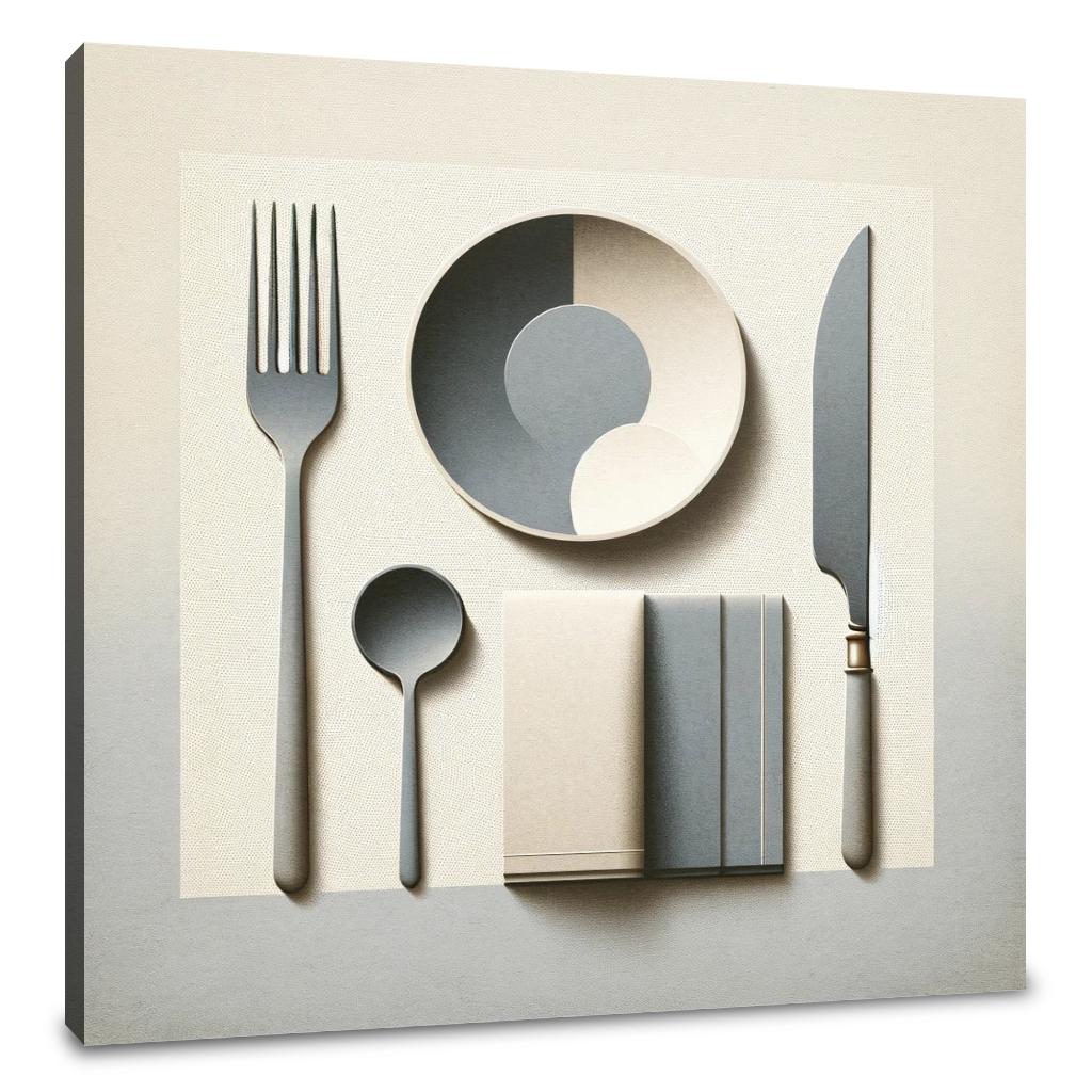Elegant Feast Canvas