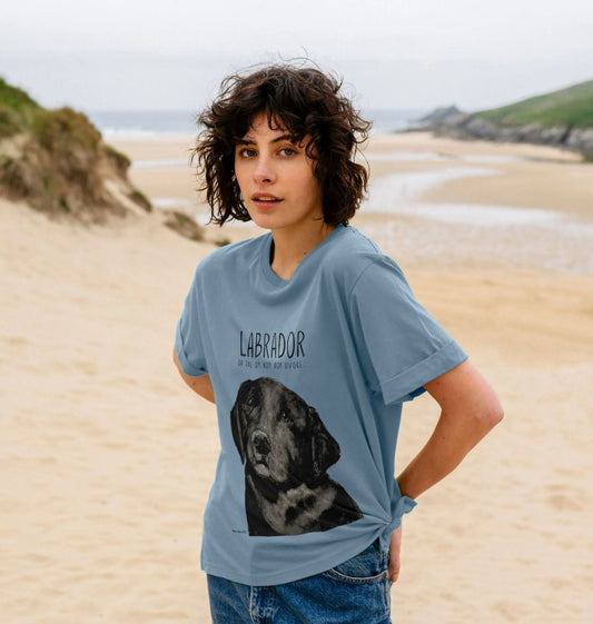 Feed Me Snacks & Compliments: The Black Labrador Tee