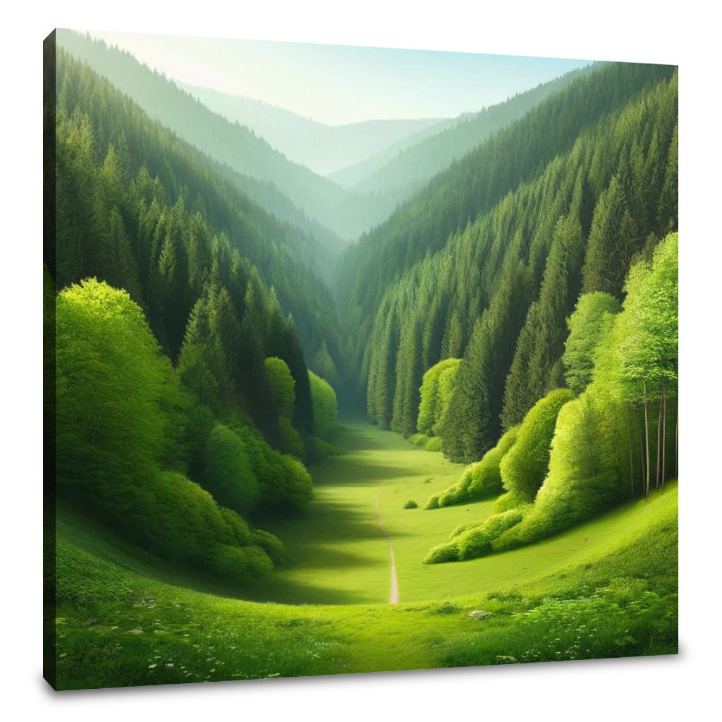Verdant Vale Canvas